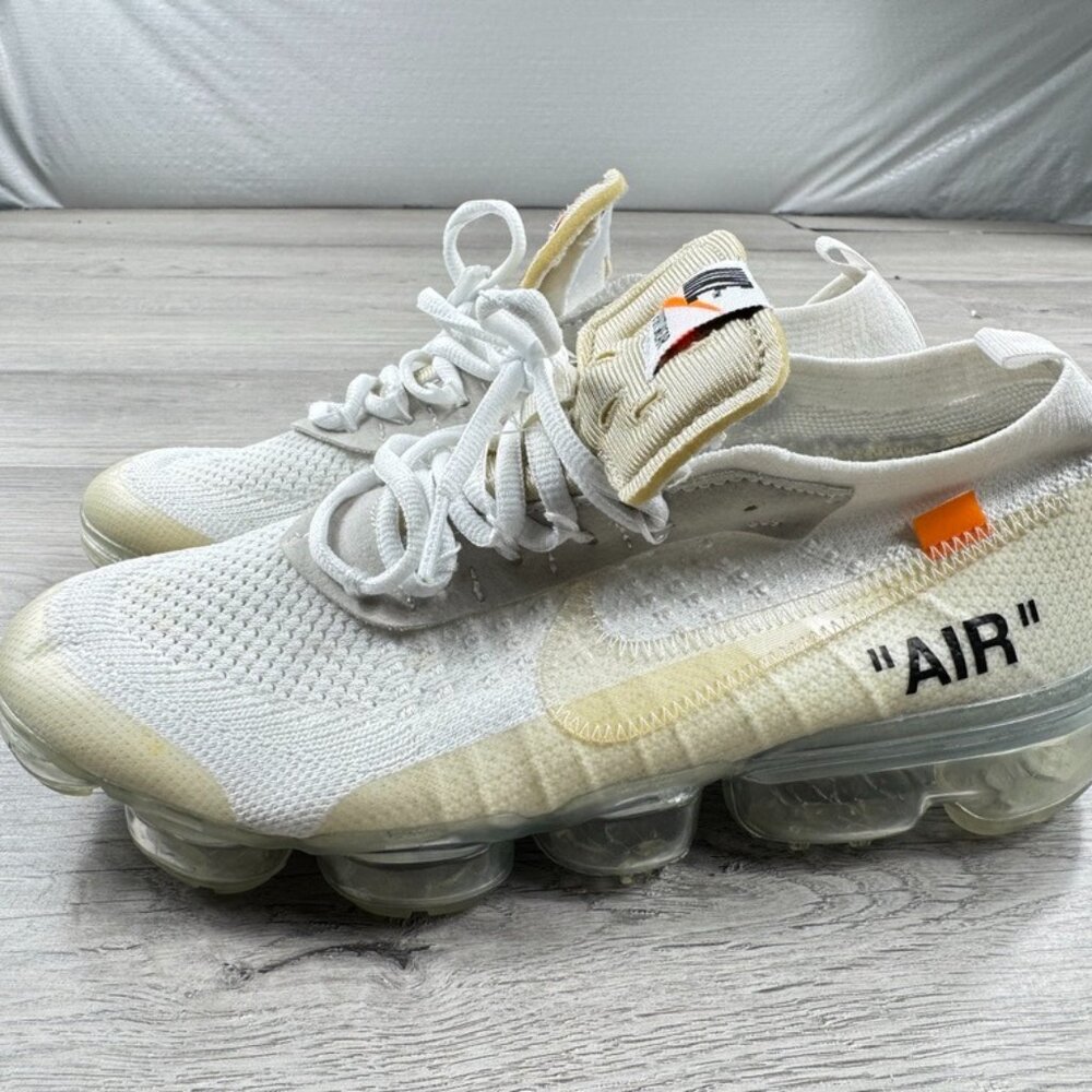 Nike x Off-White Air VaporMax Part 2 Sneakers White Mens Size 7